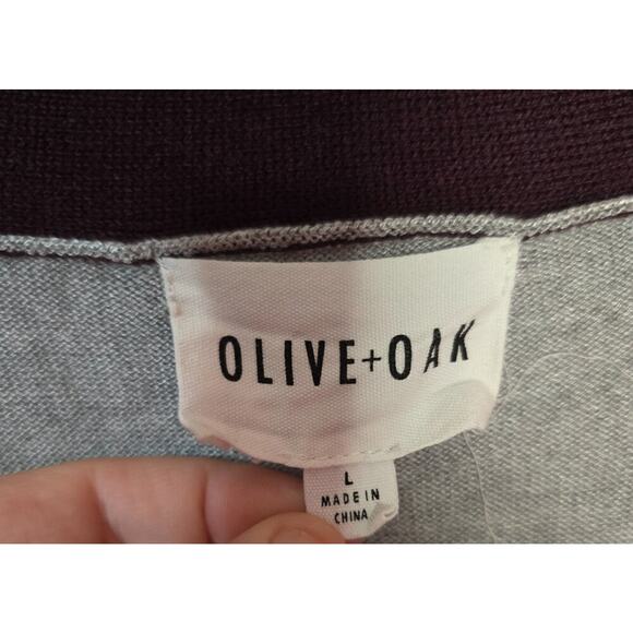 Olive + Oak Erminia Multi-Colored Striped Cardigan Size Large - Picture 7 of 7